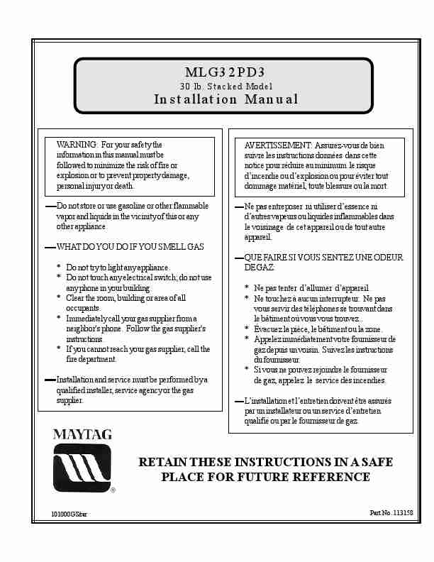American Dryer Corp  Clothes Dryer MLG32PD3-page_pdf